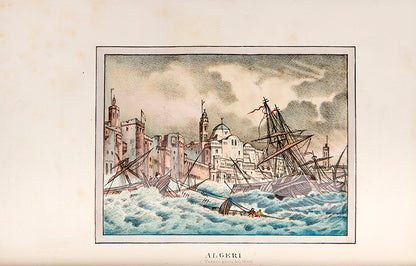 L'Affrica Francese by Pierre Christian, containing 66 hand-coloured lithograph plates.