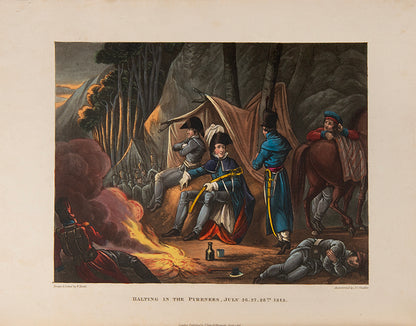 The second edition of The Wars of Wellington by William Combe, containing a tipped in letter written and signed by the Duke of Wellington.