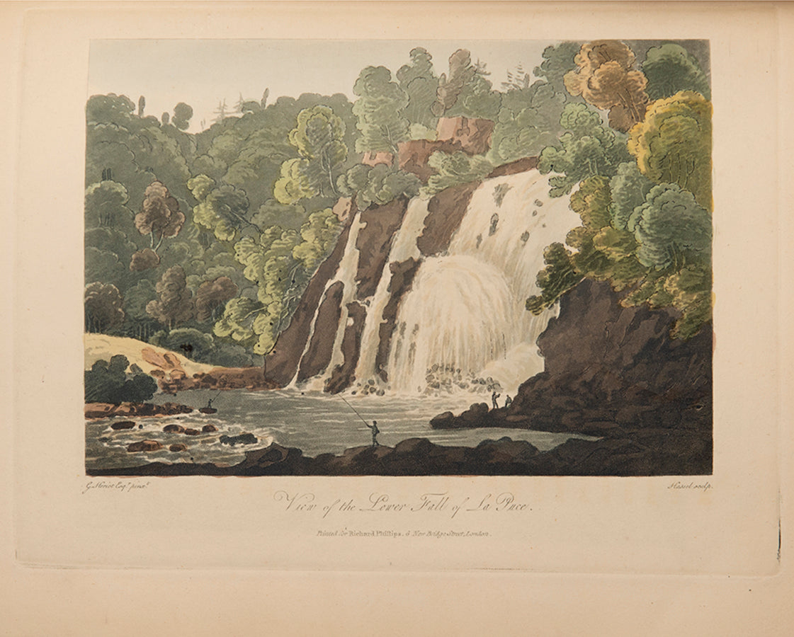 First edition of Travels through the Canadas by George Heriot, with 26 hand-coloured aquatint plates of Canada.