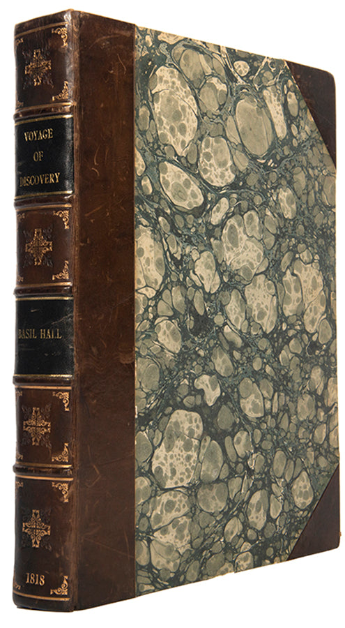 First edition of Account of a Voyage of Discovery to the West Coast of Corea by Basil Hall, important as one of the first works by a European describing China.
