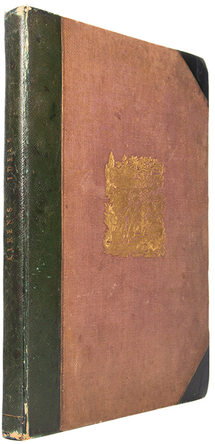 First edition, fist issue, of Ideas, Accidental and Incidental to Hunting by Alken, containing 42 humerous plates showin hunting and racing mishaps.