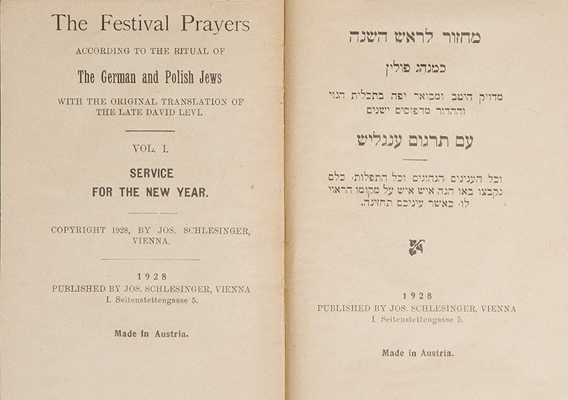 Set of Festival Prayers.