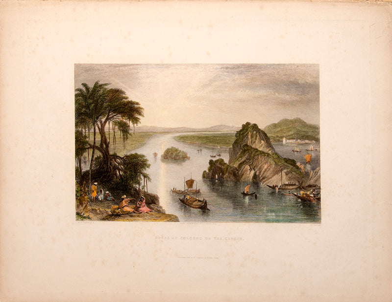 Second edition of Views in India by George Francis White, containing 29 handcoloured plates depicting the Himalayas.