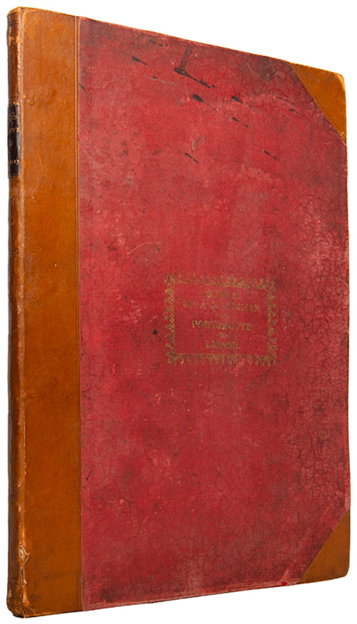 First edition of Journal of a Landsman from Portsmouth to Lisbon by Robert Seymour, with 24 hand-coloured plates satirising life on the Royal Navy.