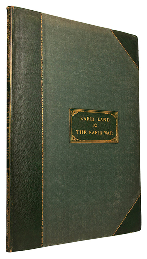 First edition of Scenes in Kafirland by Lumley Graham and Hugh Robinson, containing 21 hand-coloured lithograph plates of views and scenes in the Cape Colony in South Africa.