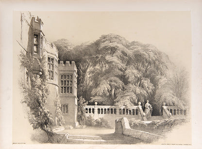 Signed first edition of Views of Haddon Hall by Douglas Morison, containing 25 views of the great Tudor Manor house.