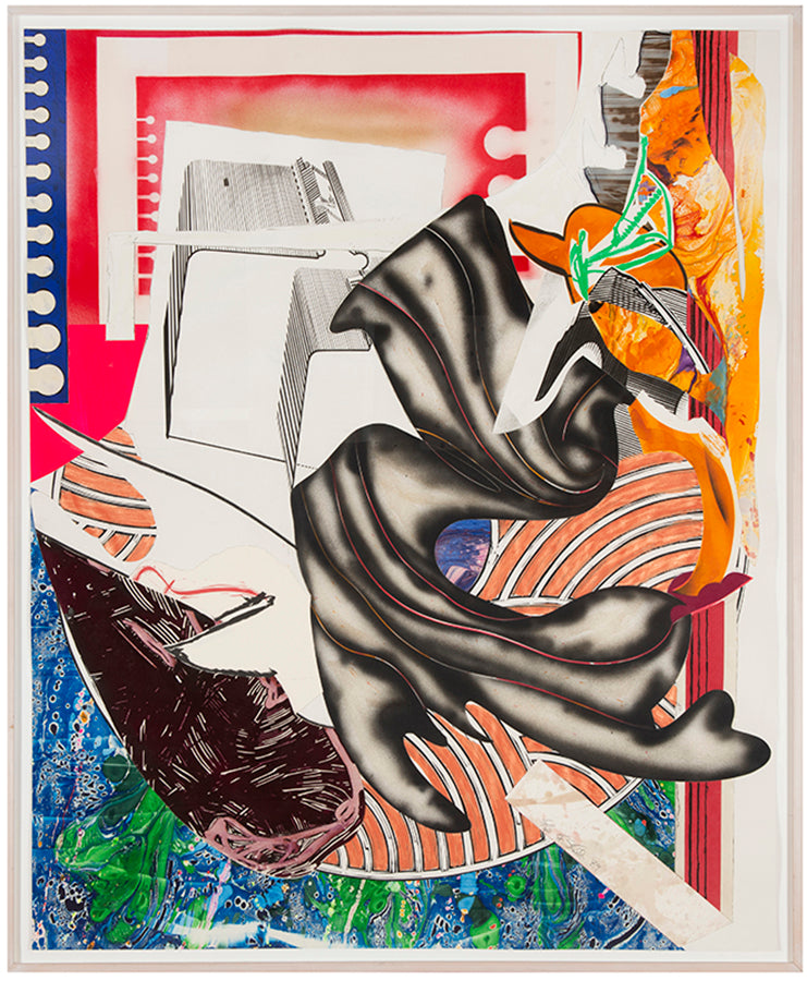 Frank Stella, Moby Dick, 1989, lithograph, lineoleum cut, and screenprint, signed by the artist, from the edition of 60, on wove paper
