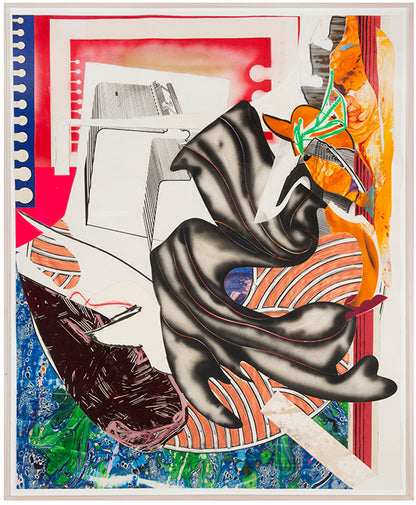 Frank Stella, Moby Dick, 1989, lithograph, lineoleum cut, and screenprint, signed by the artist, from the edition of 60, on wove paper