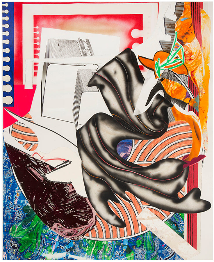 Frank Stella, Moby Dick, 1989, lithograph, lineoleum cut, and screenprint, signed by the artist, from the edition of 60, on wove paper