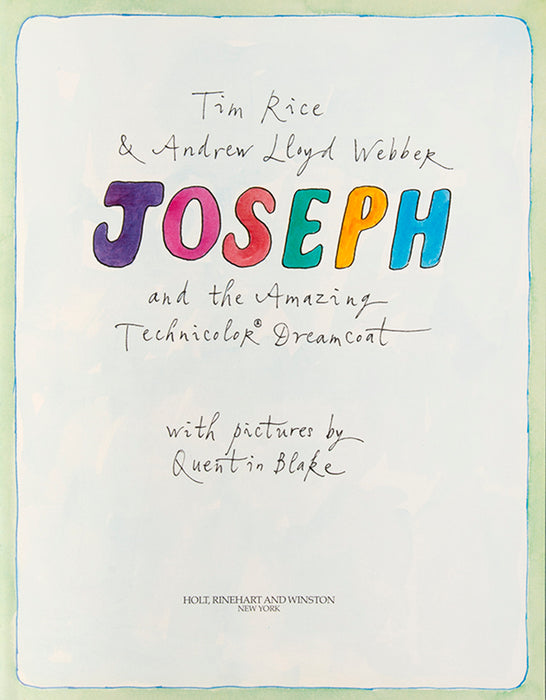 Joseph & the Amazing Technicolour Dreamcoat