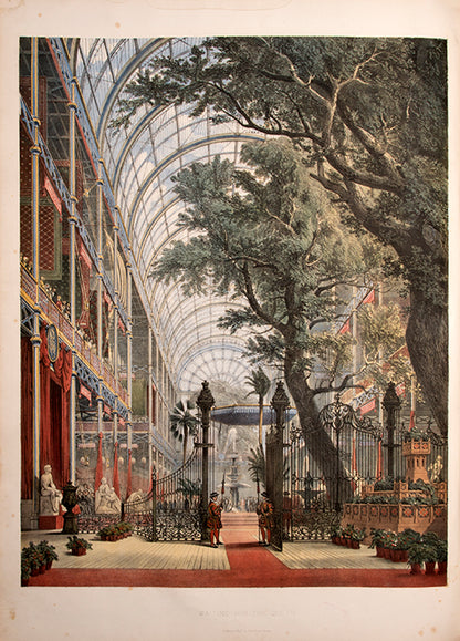 First edition of Dickinson's Comprehensive Pictures of the Great Exhibition of 1851 by Dickenson Bros, one of the great pictorial commemorations of the Great Exhibition, containing 55 chromo-lithograph plates.