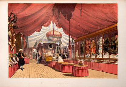 First edition of Dickinson's Comprehensive Pictures of the Great Exhibition of 1851 by Dickenson Bros, one of the great pictorial commemorations of the Great Exhibition, containing 55 chromo-lithograph plates.