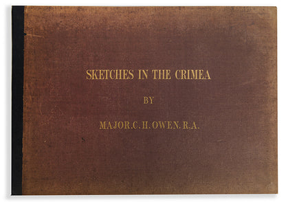 First edition Sketches in the Crimea by Henry Charles Cunliffe-Owen, containing 8 hand-coloured lithograph views of Criea, primarily Sevastapol. 