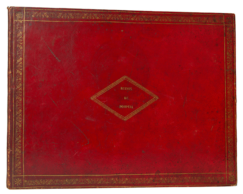 Collezione di Vedute Pittoresche della Antica Città di Pompei from 1819 by Jakob Huber, containing 20 of the earliest lithographs of Naples, depicting Pompeii.