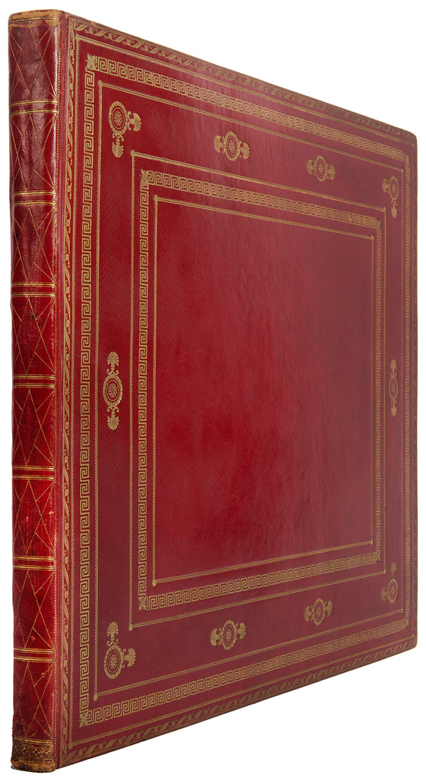 Early issue of Sceniche Decorazioni and Raccolta by Alessandro Sanquirico, the pioneering set designer, containing 75 plates of operas, ballets, and plays performed in La Scala in Milan between 1817 and 1832.