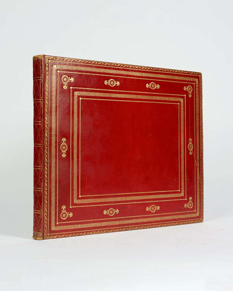 Early issue of Sceniche Decorazioni and Raccolta by Alessandro Sanquirico, the pioneering set designer, containing 75 plates of operas, ballets, and plays performed in La Scala in Milan between 1817 and 1832.
