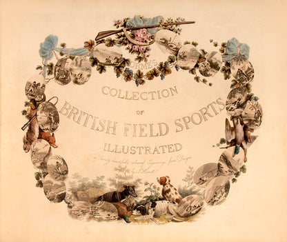 First edition of Orme's Collection of British Field Sports by Samuel Howitt, with 20 hand-coloured aquatints of hnting scenes, all in early states.