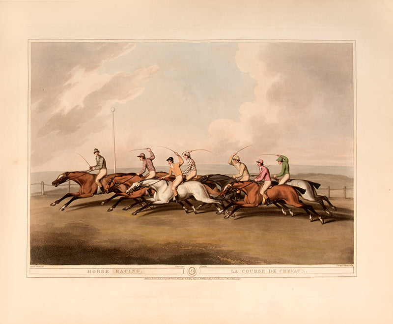 First edition of Orme's Collection of British Field Sports by Samuel Howitt, with 20 hand-coloured aquatints of hnting scenes, all in early states.