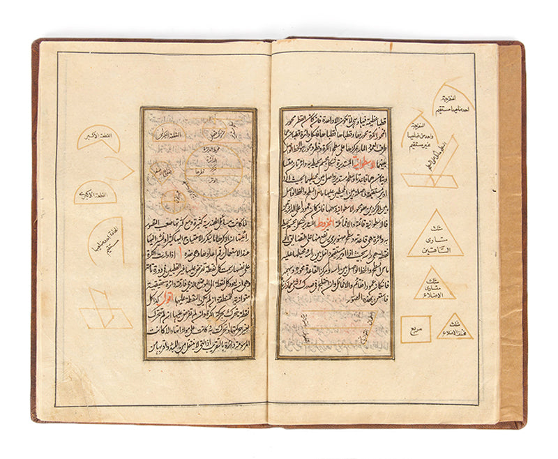 A treatise on geometry and astronomy copied in India in 1867 for Abdullah al ansari.