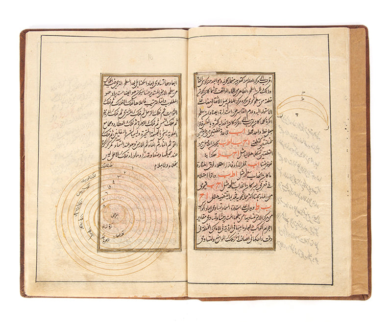 A treatise on geometry and astronomy copied in India in 1867 for Abdullah al ansari.