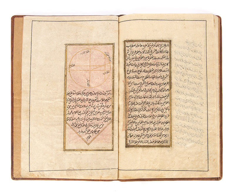 A treatise on geometry and astronomy copied in India in 1867 for Abdullah al ansari.