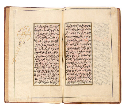 A treatise on geometry and astronomy copied in India in 1867 for Abdullah al ansari.