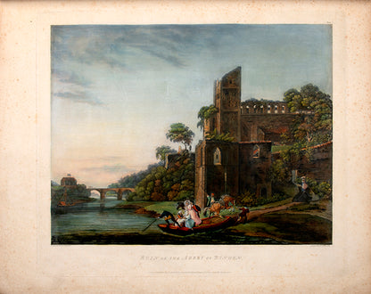 First edition of Views Taken On and Near the River Rhine by Rev. John Gardnor, containing 32 hand-coloured aquatint plates pf the Rhine and surrounding landscape.