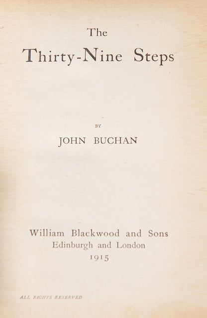 One of the most famous spy stories of the 20th century, The Thirty-Nine Steps by John Buchan has brought to screen, stage, radio 