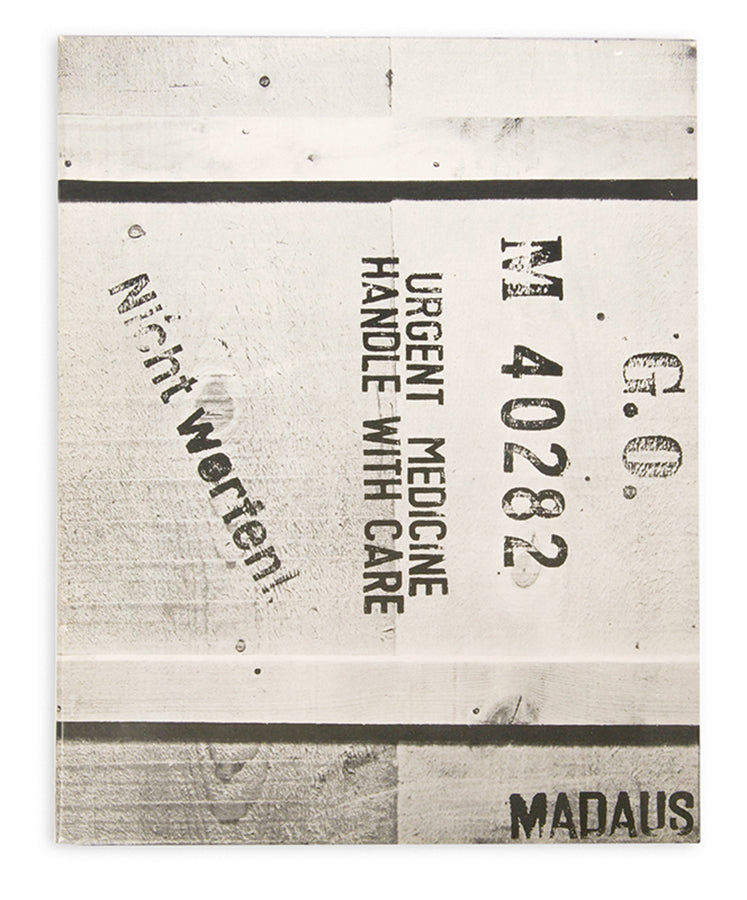 This innovative company book was issued to commemorate the fiftieth anniversary of Cologne-based pharmaceuticals company Dr. Madaus.