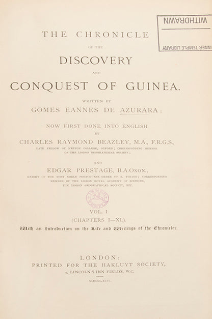 omes Eanes de Zurara (c. 1410 – c. 1474), sometimes spelled Eannes or Azurara, was a Portuguese chronicler of the European Age of Discovery, the most notable after Fernão Lopes.