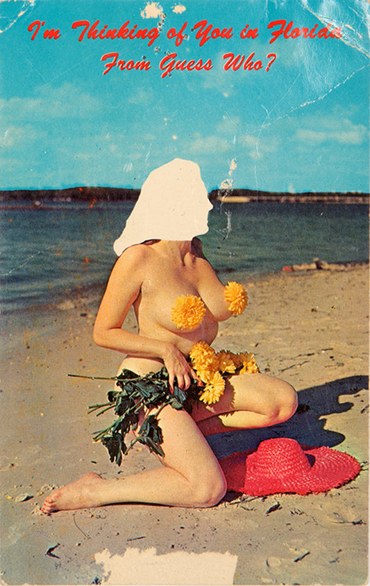 Postcard from Diane Arbus to Art Director John Gerbino.