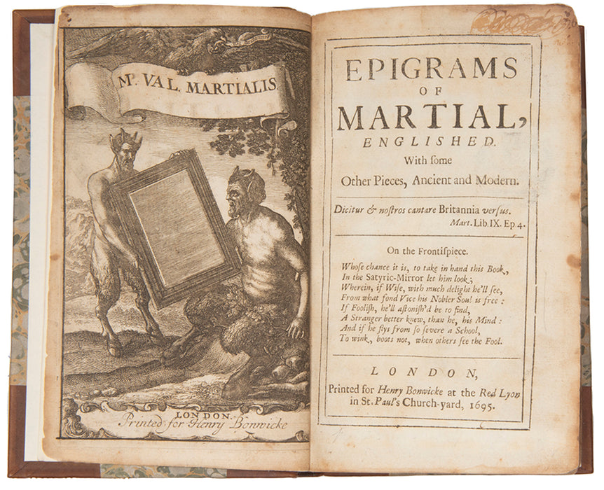 Epigrams of Martial, Englished.