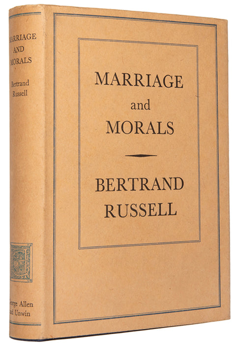 Marriage and Morals.