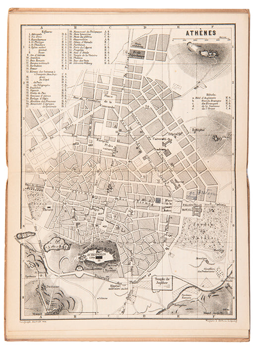 Athens and its Environs. [With] Athènes et ses Environs.