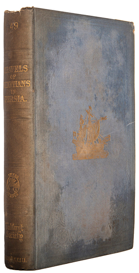 Giosafat Barbaro traveled as a merchant to Tana on the Sea of Azov, and was selected as an ambassador to Persia in 1472. Ambrogio Contarini was a Venetian diplomat known for an account of his travel to Iran.