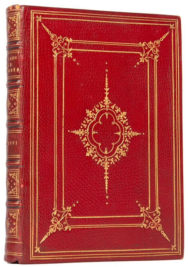 Dante Gabriel Rossetti, his works include Sir Hugh the Heron: A Legendary Tale in Four Parts (1843), Poems (1869),  Ballads and Sonnets (1882), Ballads and Narrative Poems, and Sonnets and Lyrical Poems