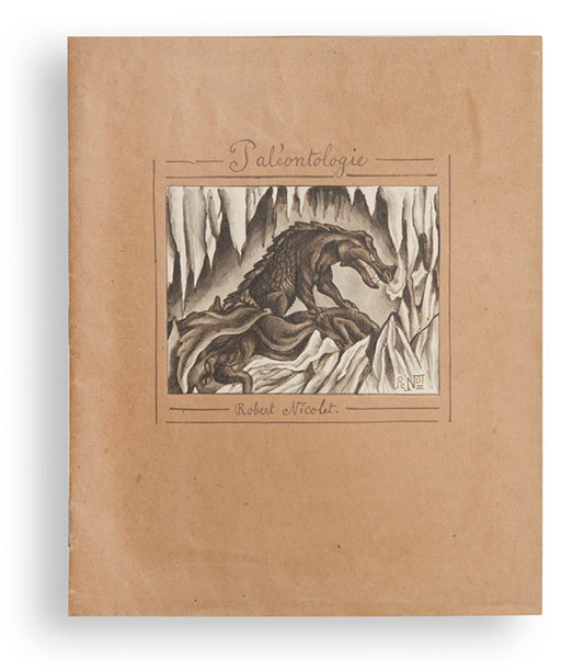 A highly original and accomplished manuscript on palaeontology featuring 27 watercolours by Robert Nicolet, a young Swiss artist in Belgium between 1917 and 1919.