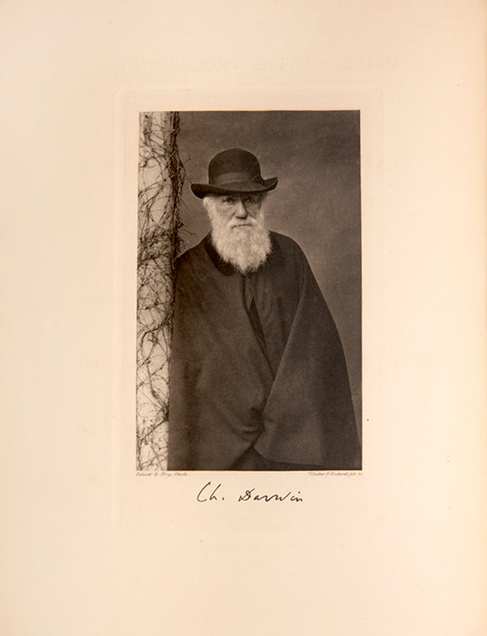 First edition of The Order of the Proceedings at the Darwin Celebration Held at Cambridge in June 1909.