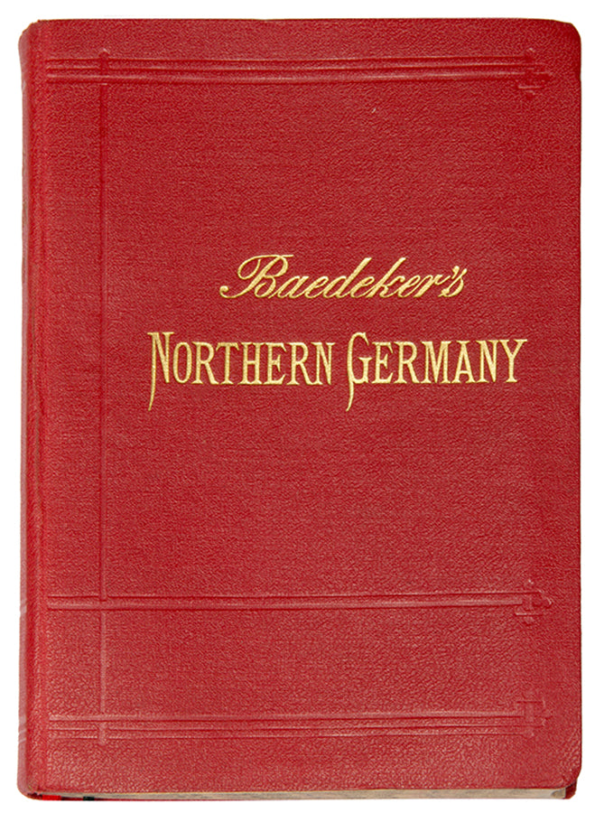 Berlin is still included in this 1904 edition of Baedeker's guide to Northern Germany issued circa 1907.