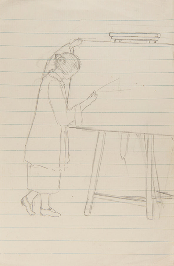 A wonderful group of artworks by the pioneering Oxford chemist Muriel Tomlinson that document her science education during the 1920s.