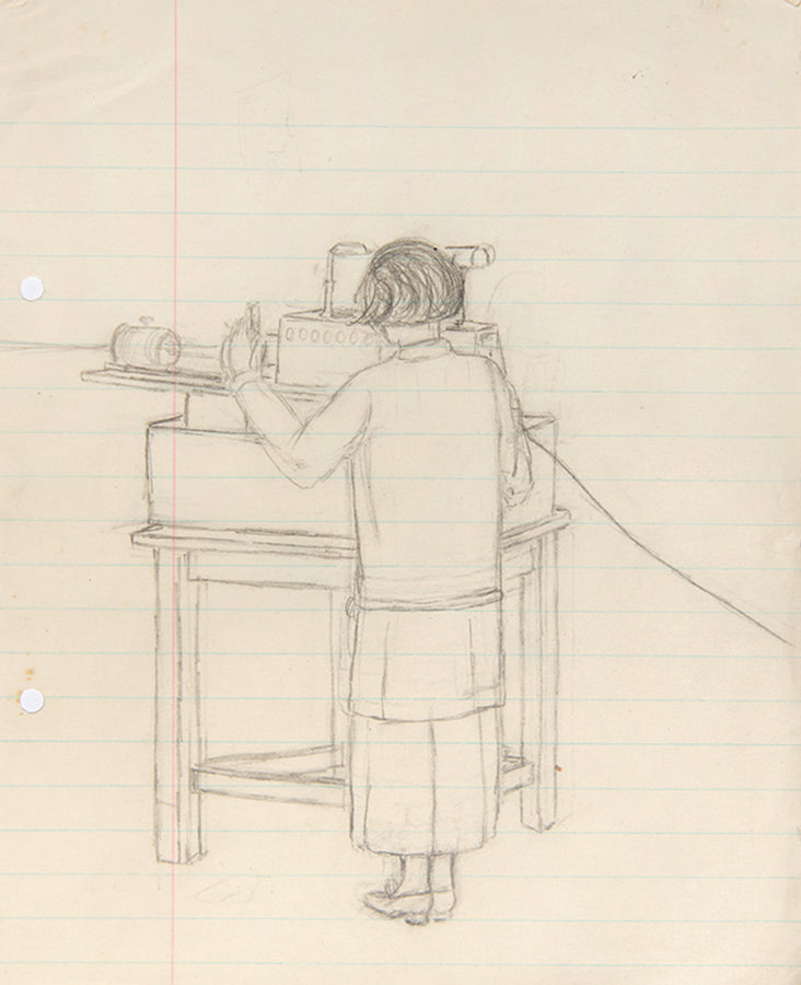A wonderful group of artworks by the pioneering Oxford chemist Muriel Tomlinson that document her science education during the 1920s.