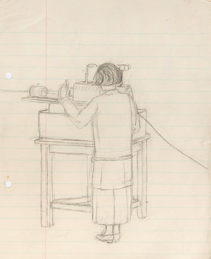 A wonderful group of artworks by the pioneering Oxford chemist Muriel Tomlinson that document her science education during the 1920s.
