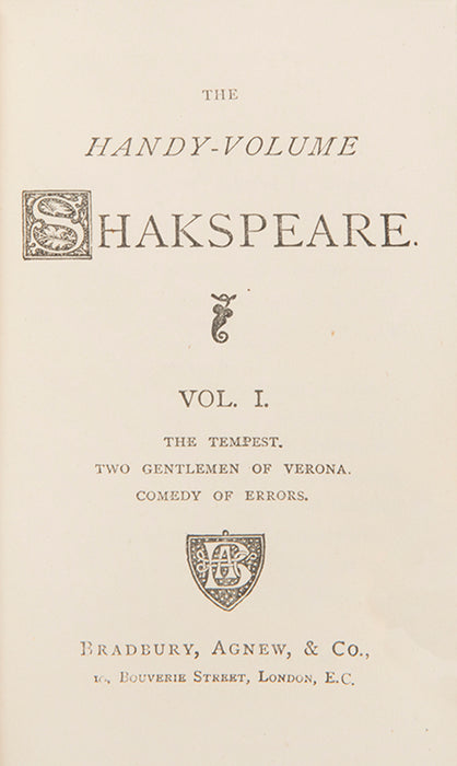 The Handy-Volume Shakespeare.