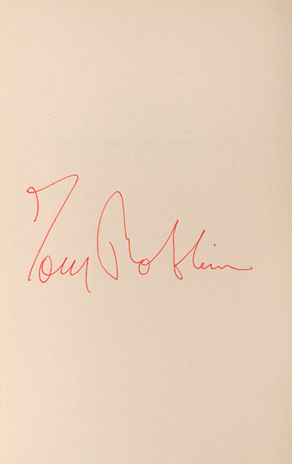 First edition of Another Roadside Attraction by Tom Robbins, signed by the author.