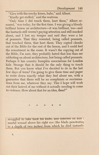 First edition of Albert Angelo by B.S. Johnson.
