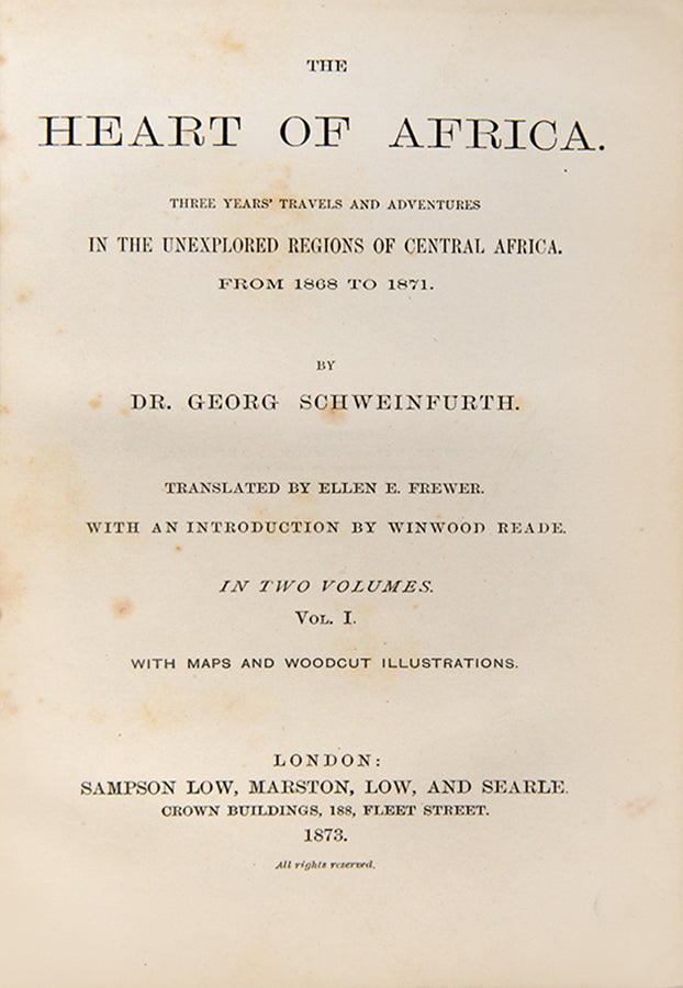 Schweinfurth expanded knowledge of the flora and fauna of central Africa as well as the ethnology of its inhabitants. He was the first European to encounter the Akka Pygmies of East Africa