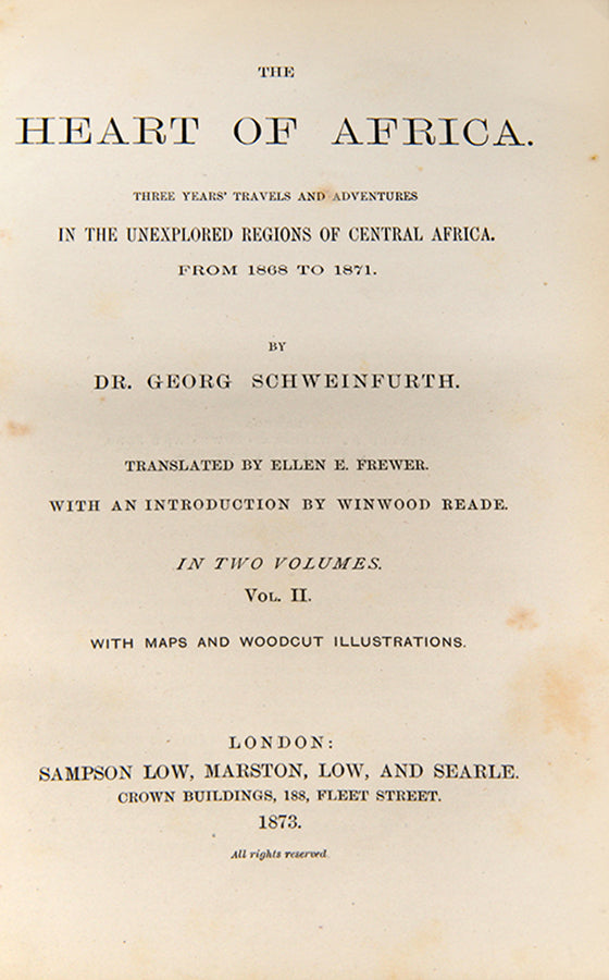 Schweinfurth expanded knowledge of the flora and fauna of central Africa as well as the ethnology of its inhabitants. He was the first European to encounter the Akka Pygmies of East Africa