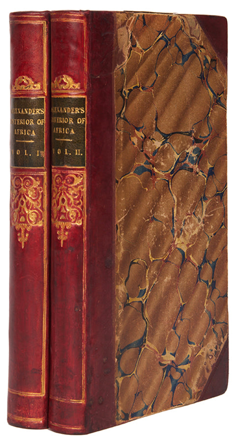 Alexander's inland journey from Cape Town during which he collected many specimens of fauna and flora.