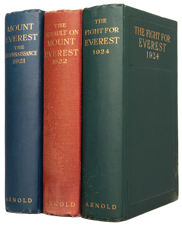 This collection narrates the story of the various British expeditions to reach the summit of Mount Everest. 