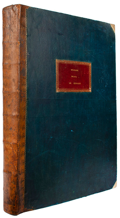 The scarce first edition of Forbin's Voyage with text and plates together of which Brunet says only 325 copies were printed.